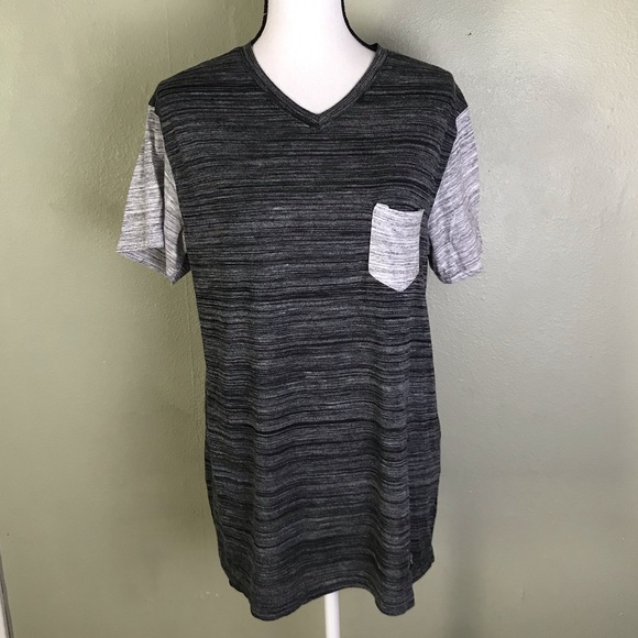 BKC Other - BKC Black/Gray T-Shirt Front Pocket Size L